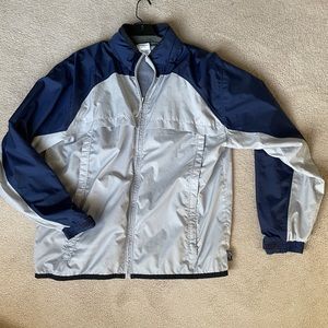 Adidas ClimaShell wind jacket with built in hidden hood.